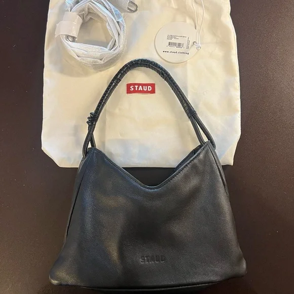 Staud Valerie Shoulder Bag  $350
Very slight peeling of leather in the corner - Picture 2 of 6